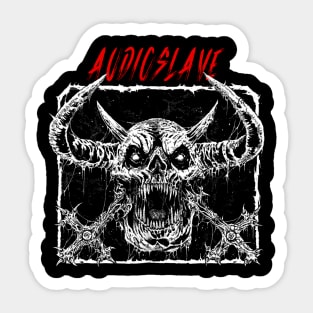 Skull Reverie Audioslave Sticker